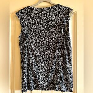 Sleeveless Ruffled Too